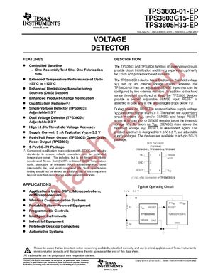 TPS3803G15QDCKREP datasheet  